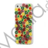Colorful Fruits Slice Hard Back Case til iPhone 5