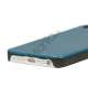 Børstet Hard Plastic Case iPhone 5 cover - Blå