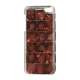Square Gem Stone Smykkesten Hard Case iPhone 5 cover - Wine Red