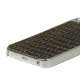 Krokodille Leather Skin Metalbelagt Hard Case iPhone 5 cover - Brun