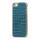Krokodille Leather Skin Metalbelagt Hard Case iPhone 5 cover - Blå
