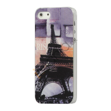 Paris Eiffel Tower Hard Beskyttelses Case iPhone 5 cover