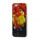 Glimmer Burning Fire hård plast Case Cover til iPhone 5