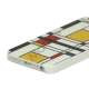 Glimmer Farverige Gitters Hard Plastic Case Cover til iPhone 5