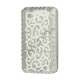 Maleri Hollow Palace blomstermønster Hard Case iPhone 5 cover - Hvid