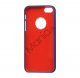 Gummibelagt hård plast Case iPhone 5 cover - Mørkeblå