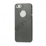 iPhone 5 Lightweight Børstet Aluminium Beskyttelses Case Cover - Silver