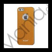 Slim Børstet Aluminium Case iPhone 5 cover - Gold