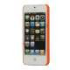 Farvet Polkaprik Hard Case iPhone 5 cover - Orange