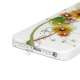Gummibelagt Blomster Smykkesten Hard Case til iPhone 5