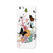 Butterflies Flora iPhone 5 Smykkesten Plastic Cover Case