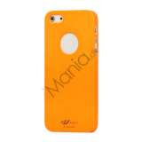 Højglans Plastic Cover Case til iPhone 5 - Orange