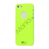 Højglans Plastic Cover Case til iPhone 5 - Grøn
