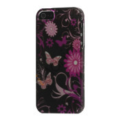 Sommerfugle og blomster Snap-on Hard Case iPhone 5 cover