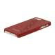 Premium Blankt Hard Back Case iPhone 5 cover - Rød