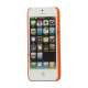 Premium Blankt Hard Back Case iPhone 5 cover - Orange