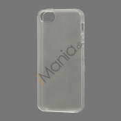 Gloosy TPU Gele Case Cover til iPhone 5  - Transparent