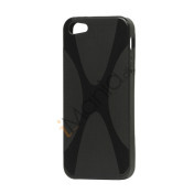 X Formet iPhone 5 TPU Gele Cover Case