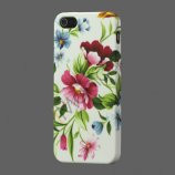 Flora TPU Gele Case til iPhone 5