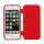 Dobbelt For- og bagside iPhone 5 TPU Gel Case Cover - Rød