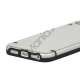 Selvlysende glitrende Powder Plastic & TPU Combo Case iPhone 5 cover - Sort