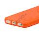 Anti-slip Bølge TPU Case iPhone 5 cover - Orange