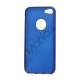 Anti-slip Bølge TPU Case iPhone 5 cover - Mørk Blå