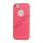 Hvid-kantede Frosted Gel TPU Case iPhone 5 cover - Pink