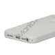 Slim Hexagon TPU Case iPhone 5 cover - Hvid