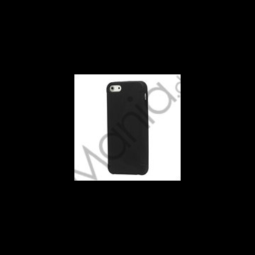 Stylish Blade TPU Gel Cover Case til iPhone 5 - Sort