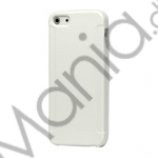 Stylish Blade TPU Gel Cover Case til iPhone 5 - Hvid