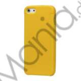 Stylish Blade TPU Gel Cover Case til iPhone 5 - Gul