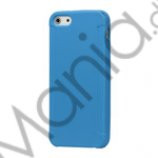 Stylish Blade TPU Gel Cover Case til iPhone 5 - Blå