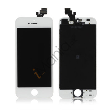 iPhone 5 LCD og Digitizer sæt inkl glas, digitizer og LCD, hvid