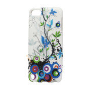 Cirkler og Blomster TPU Gel Cover til iPod Touch 5