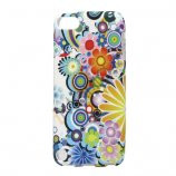 Farverige blomster TPU Gel Case til iPod Touch 5