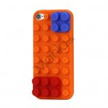 Byggeklods Silicone Cover til iPod Touch 5 - Orange