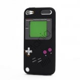 Retro Nintendo Game Boy Silikone Case Cover til iPod Touch 5 - Sort
