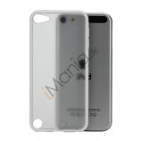 Blankt Hard Back Case til iPod Touch 5 med Soft TPU Kants - Hvid