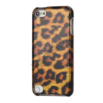 Stilfuld Brown Leopard Design Snap-On 2 i 1 Hard Beskyttende Case til iPod Touch 5