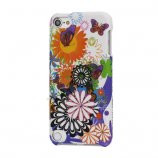 Farverigt blomster og sommerfugle Snap-On Hard Case Tilbehør til iPod Touch 5