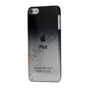 Cover med gradvist farveskift og regndråber Hard Case til iPod Touch 5 - Sort