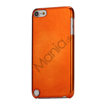 Spejleffekt Galvaniseret Blankt Hard Case Cover til iPod Touch 5 - Orange