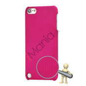 Stærk Hard Gitter Net Skin Case Cover til iPod Touch 5 - Rose