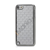 Superb  Diamant Galvaniseret Hard Case til iPod Touch 5 - Sølv