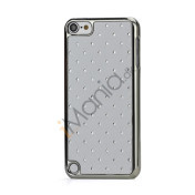 Superb  Diamant Galvaniseret Hard Case til iPod Touch 5 - Hvid