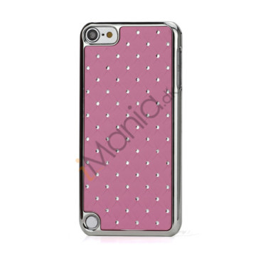 Superb  Diamant Galvaniseret Hard Case til iPod Touch 5 - Pink