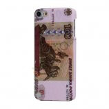 100 rubler Russisk Pengeseddel Slim Rubber Coated Hard Case Cover til iPod Touch 5