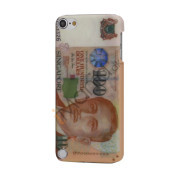 Singapore One Hundred Dollars Thin Rubberized Hard Back Case til iPod Touch 5