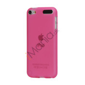 Glat TPU Gel Case Tilbehør til iPod Touch 5 - Pink